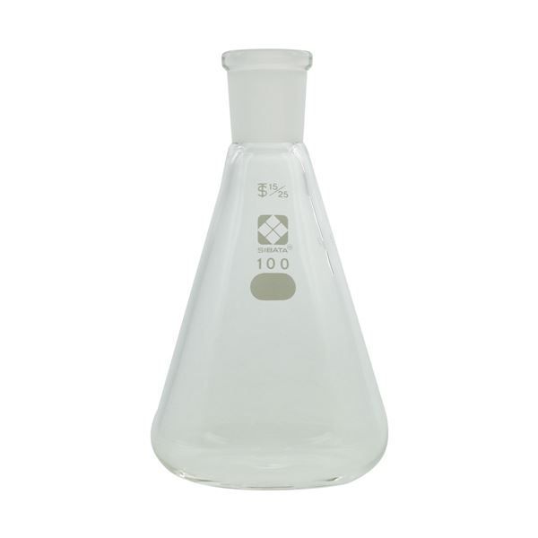 共通摺合三角フラスコ 100mL 【005510-15100】