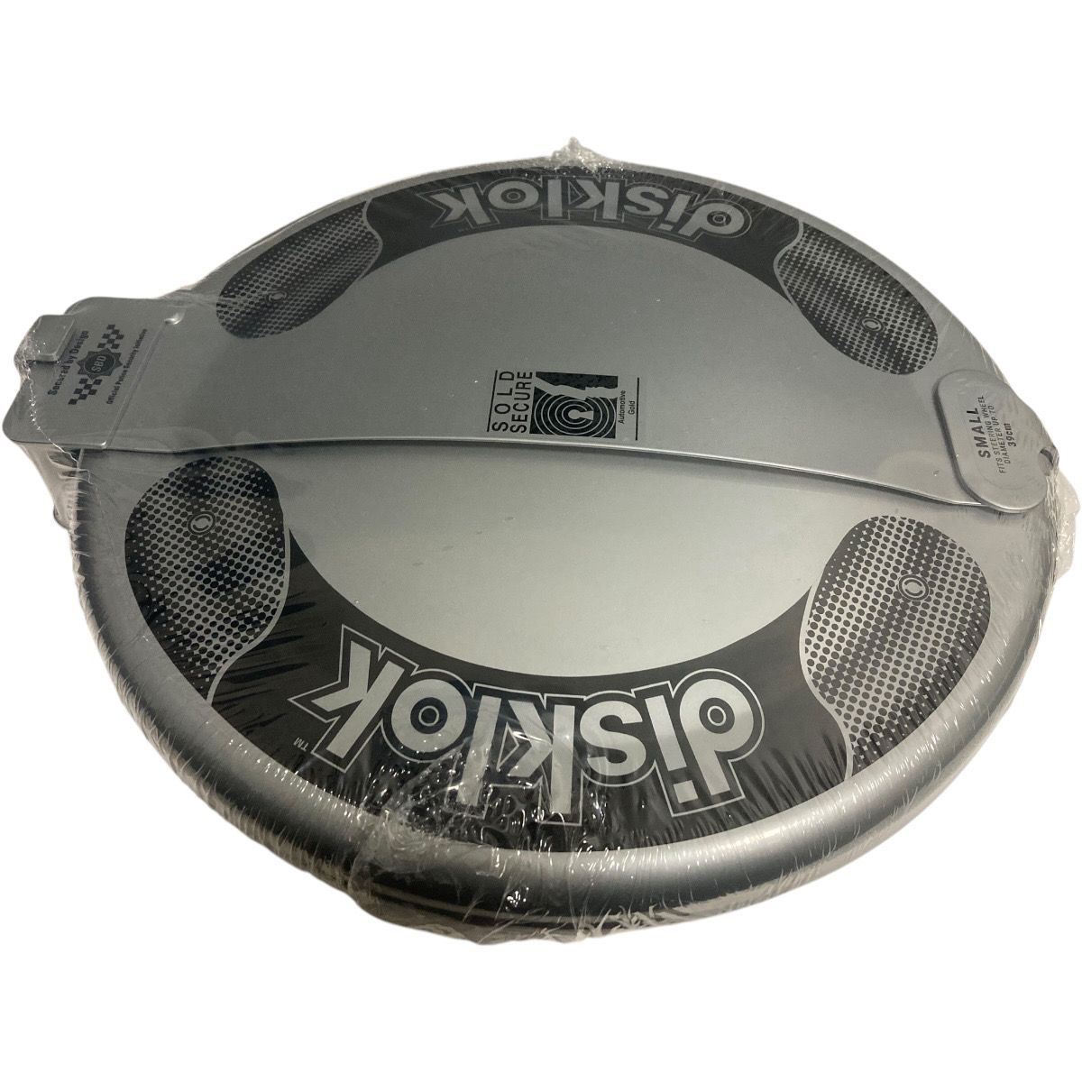 Disklok 英国製 盗難防止 最強 ハンドルロック Sサイズ シルバー