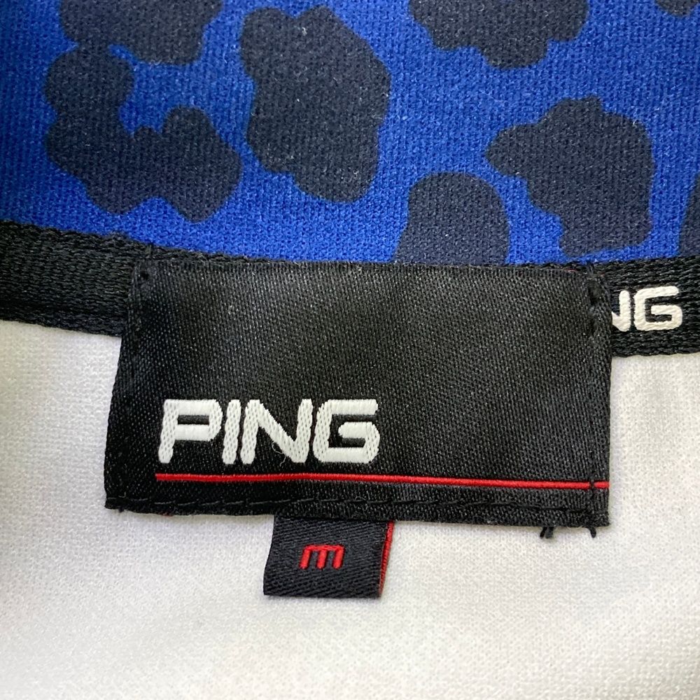 サイズ：M PING ピン 2024年モデル スウェット ジップジャケット