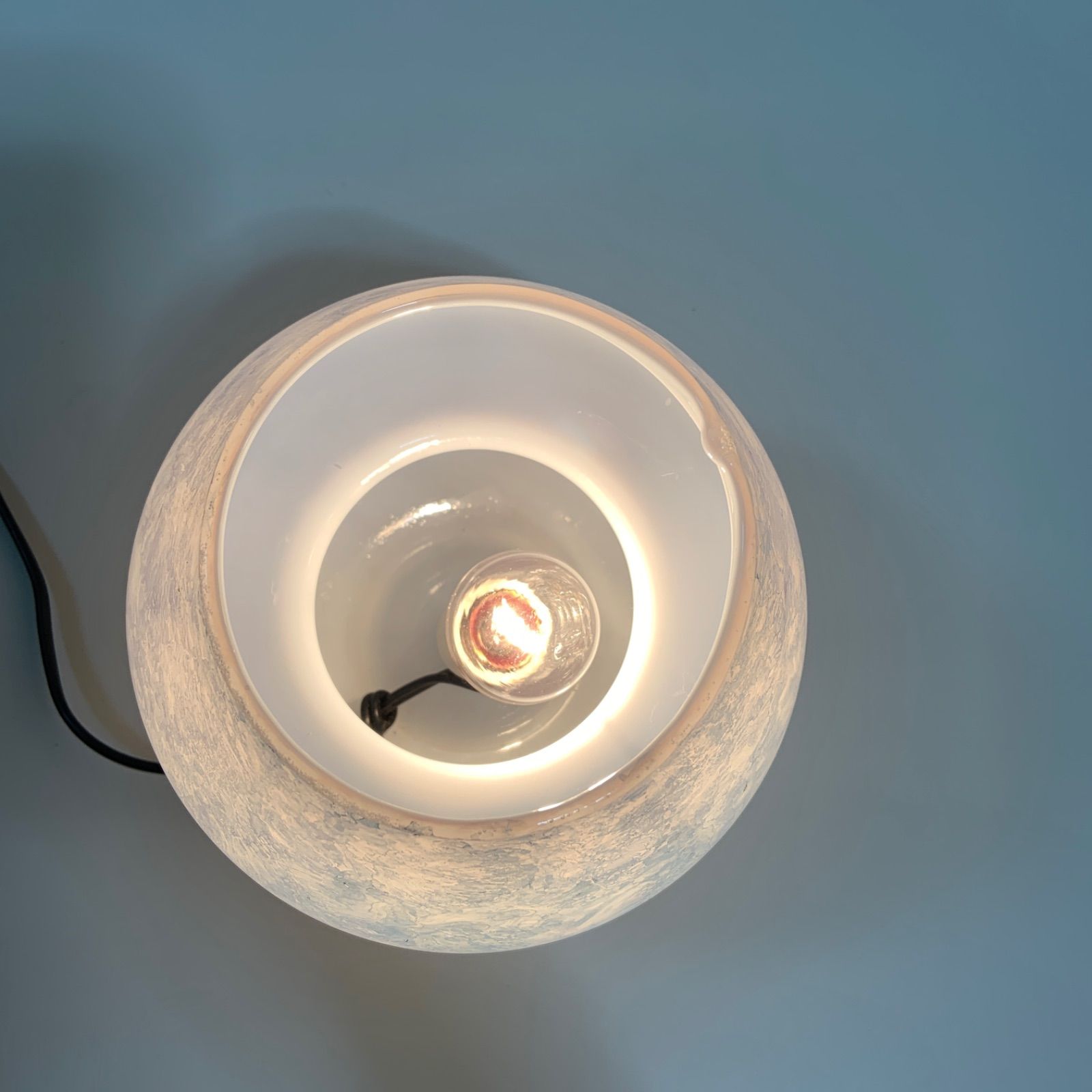 Vintage mushroom lamp space age mid century 90s