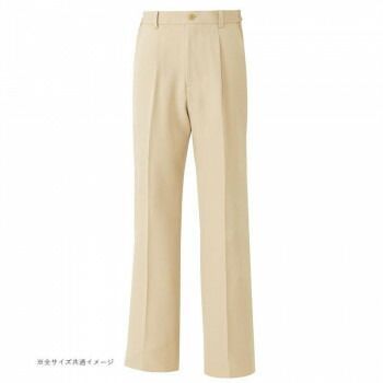 アイトス メンズシャーリングパンツ 1タック ライトベージュ 012 L 7643