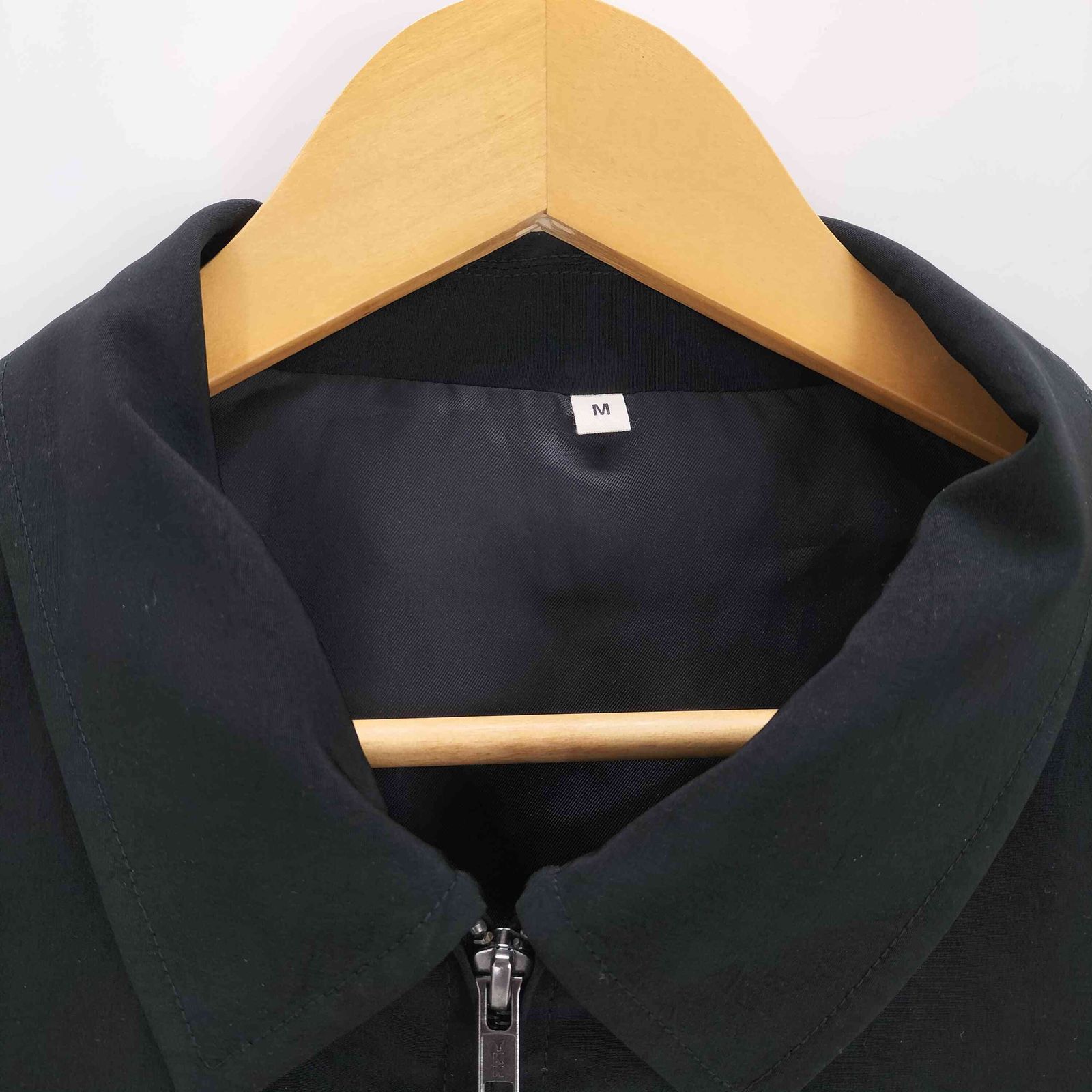 MUJI Laboトリアセテート混ジップアップブルゾン ムジラボ MUJI labo トリアセテート混ジップアップブルゾン