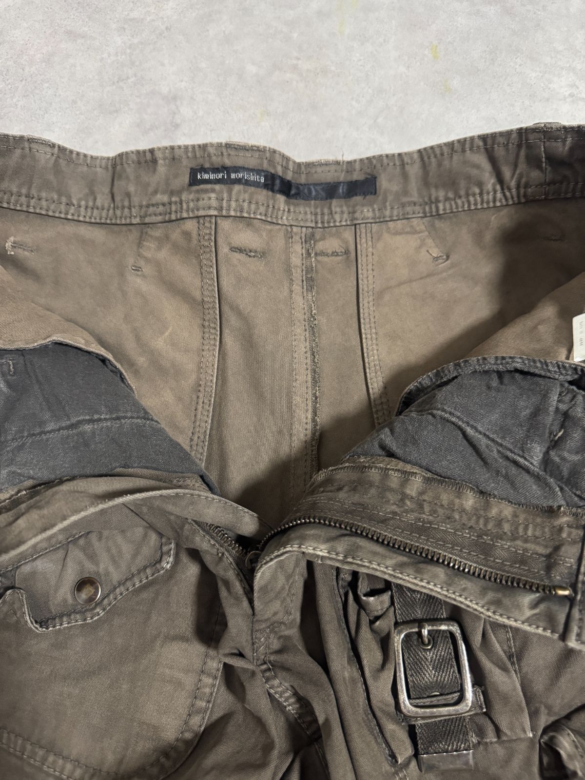 キミノリモリシタ/kiminorimorishita】ワイドカーゴパンツ【h】 - メルカリ