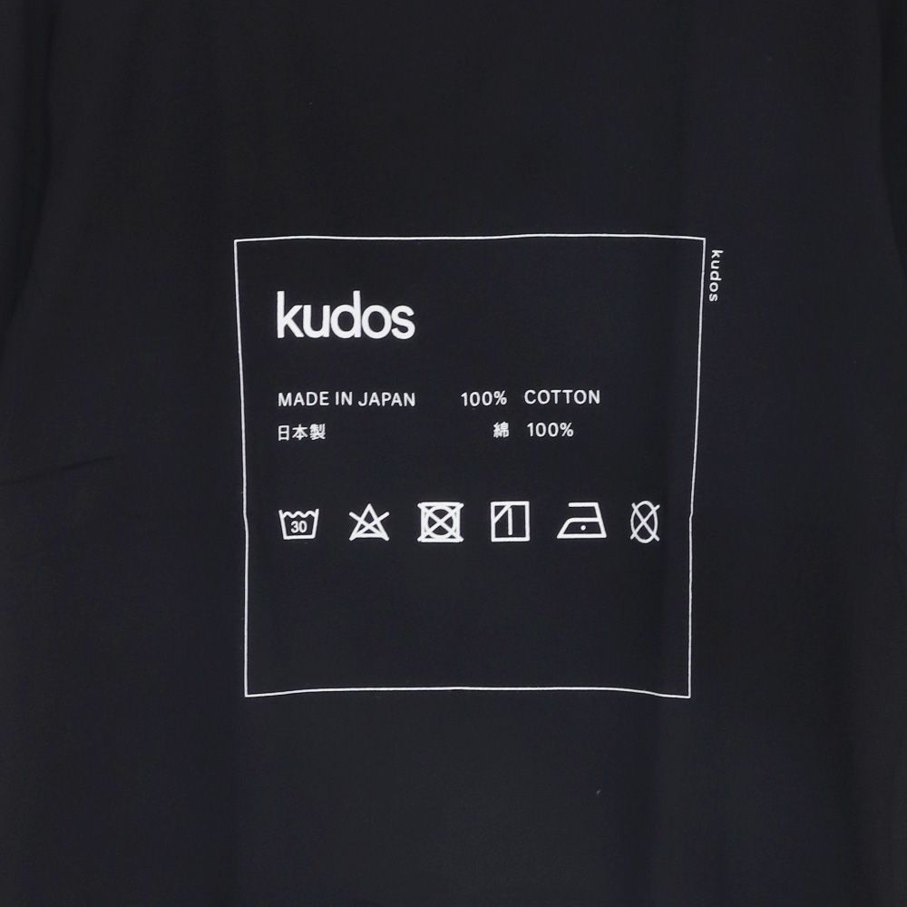 KUDOS 19SS KT19XX07 品質表示プリント 半袖Tシャツ 3 - メルカリ