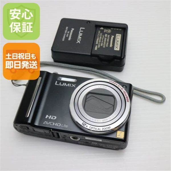 Pansonic LUMIX DMC-TZ10 ブラック 美品 DMC-TZ10 ブラック 即日発送 Panasonic LUMIX デジカメ 本体 土日
