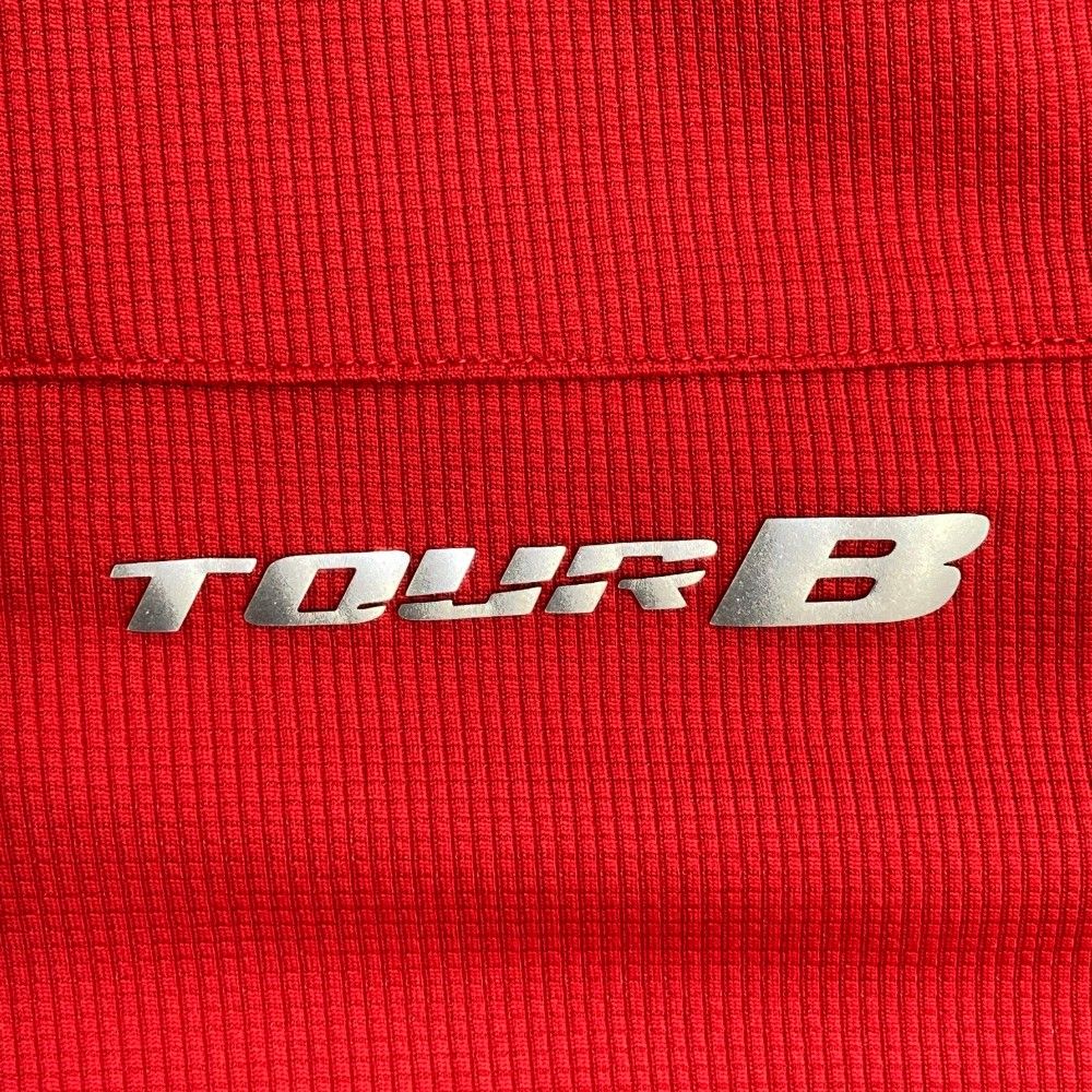 サイズ：LL BRIDGESTONE GOLF  ブリヂストンゴルフ TOUR B 半袖 ポロシャツ  レッド系 [240101282733]# ゴルフウェア メンズ ストスト