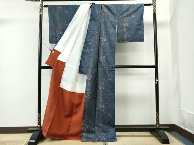 ☆平和島様☆専用出品商品です！ 平和屋着物○男性 本場大島紬 アンサンブル 100亀甲 総詰め キング