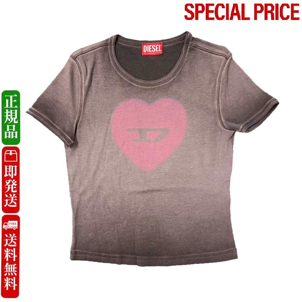 DIESEL ディーゼル A12836 0SQAD 7FG T-ELE スキニーフィット 半袖 Tシャツ