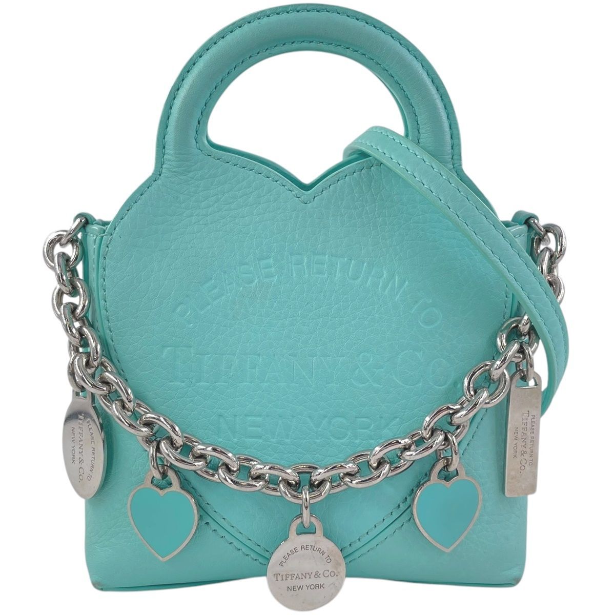 TIFFANY&Co. リターン トゥ 2WAY ハンドバッグ レザー レディース [中古]