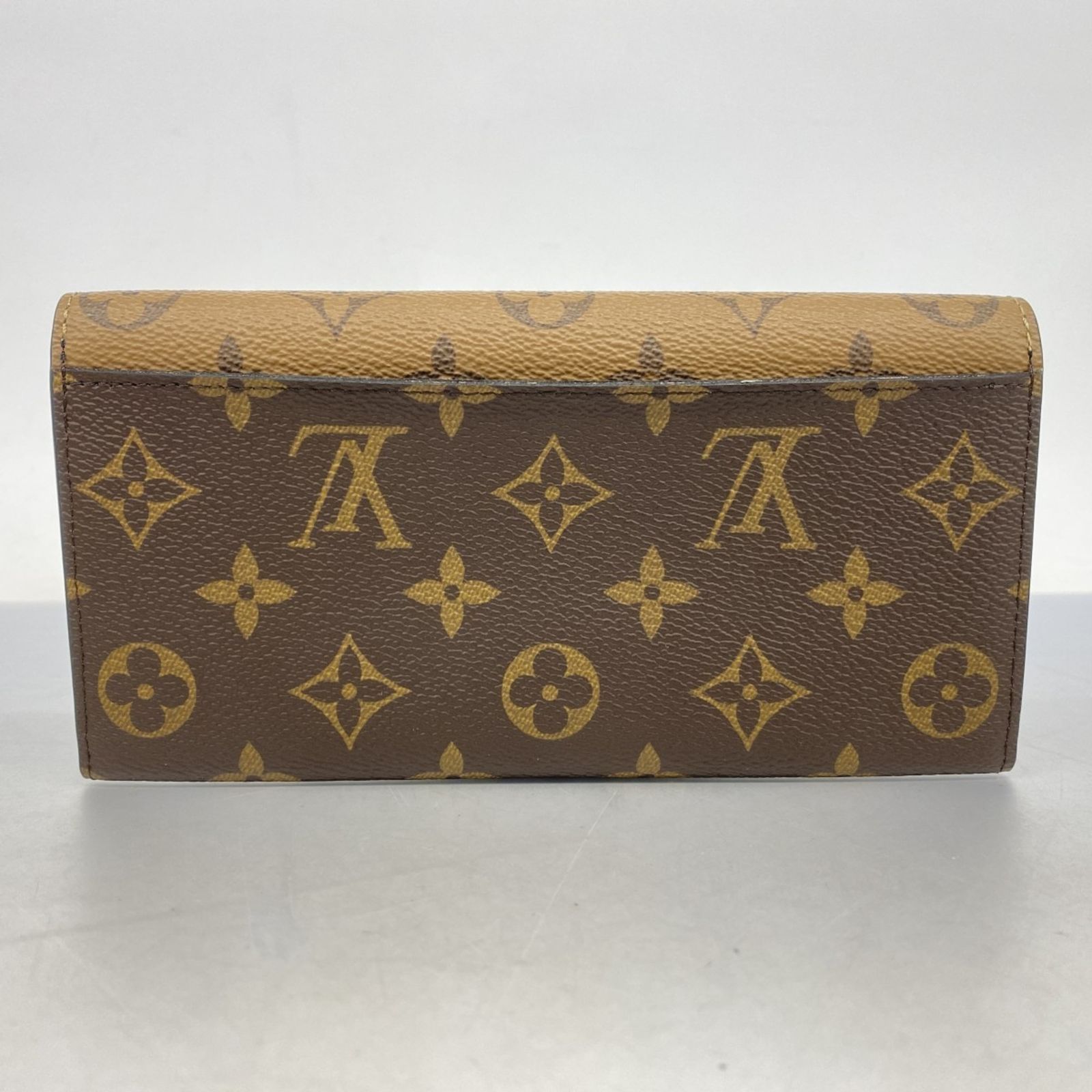 ルイヴィトン LOUIS VUITTON 長財布 モノグラム リバース