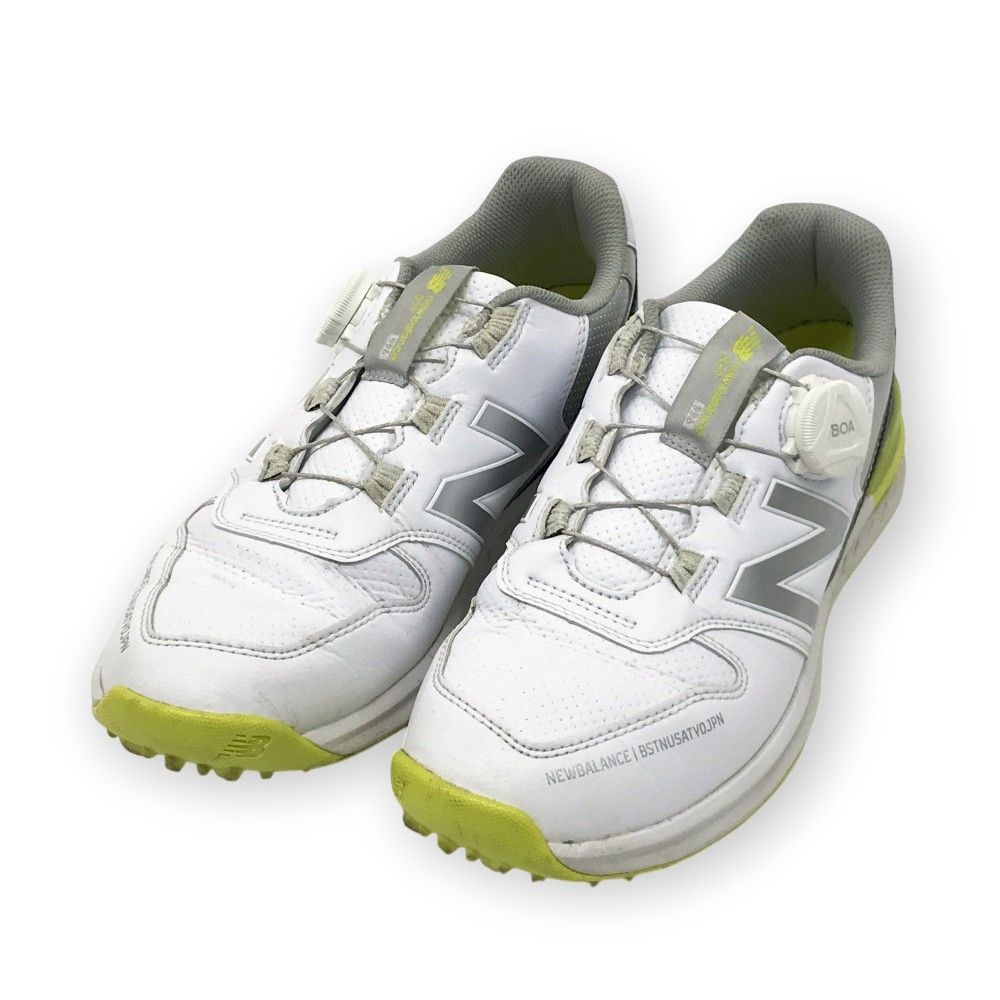 NEW BALANCE GOLF ニューバランス UGBS996C　BOA スパイクレスシューズ  ホワイト系 23.5 [240101493441] ゴルフウェア レディース ストスト NEW BALANCE GOLF ニューバランス UGBS996C BOA スパイクレスシューズ