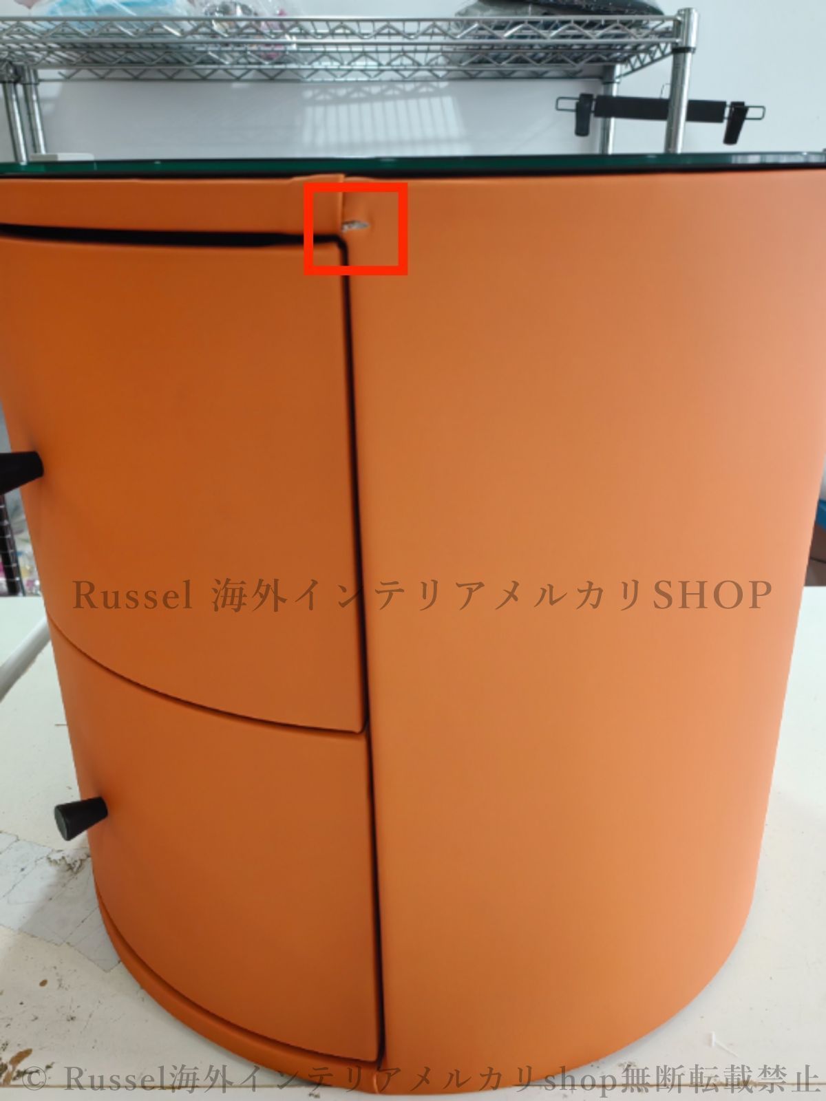 ベッドサイドテーブル 無垢材 おしゃれ 北欧風 モダン 丸 収納 スリム