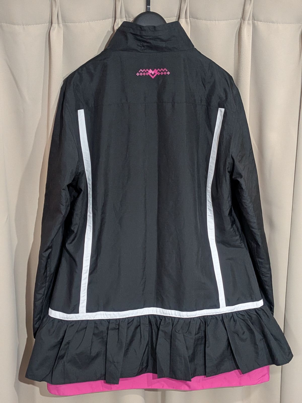 YONEX　DOUBLE HEAT CAPSULEジャケット YONEX ヨネックス HEAT CAPSULE DOUBLE ダブルヒートカプセル 裾フリル