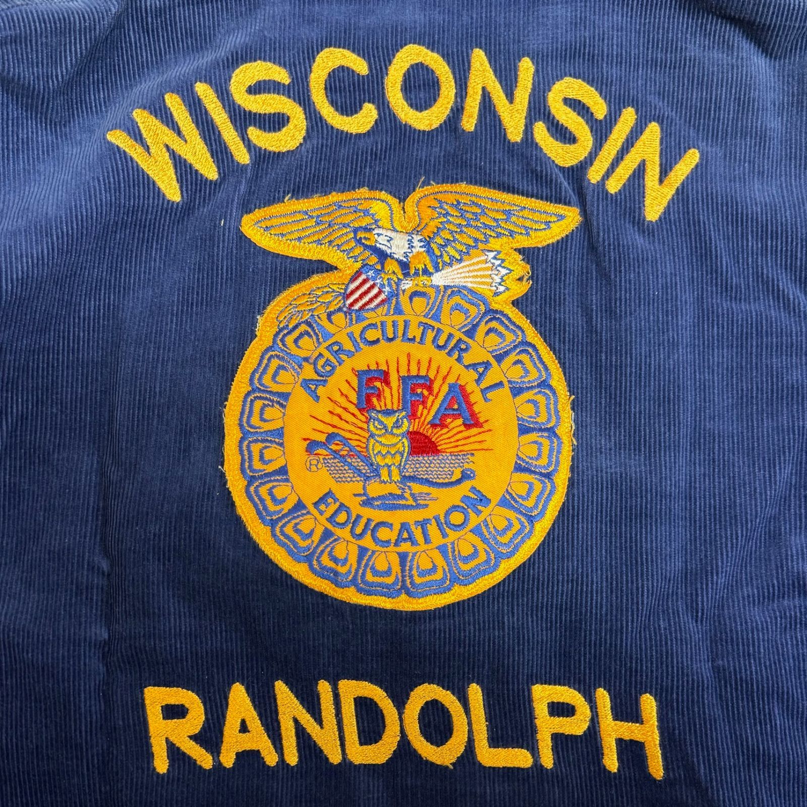 古着 NATIONAL FFA FFA JACKET WISCONSIN ヴィンテージ 古着 NATIONAL FFA FFA JACKET WISCONSIN ヴィンテージ