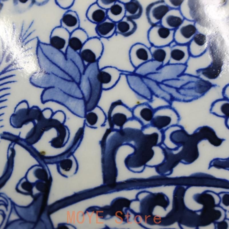 清康熙黄地竜紋纏枝将軍缶瓶  景徳鎮 陶磁器 装飾品 現代工芸品 美術品 置物 清乾隆青花磁器龍紋将軍缶 景徳鎮 陶磁器 装飾品 現代工芸品