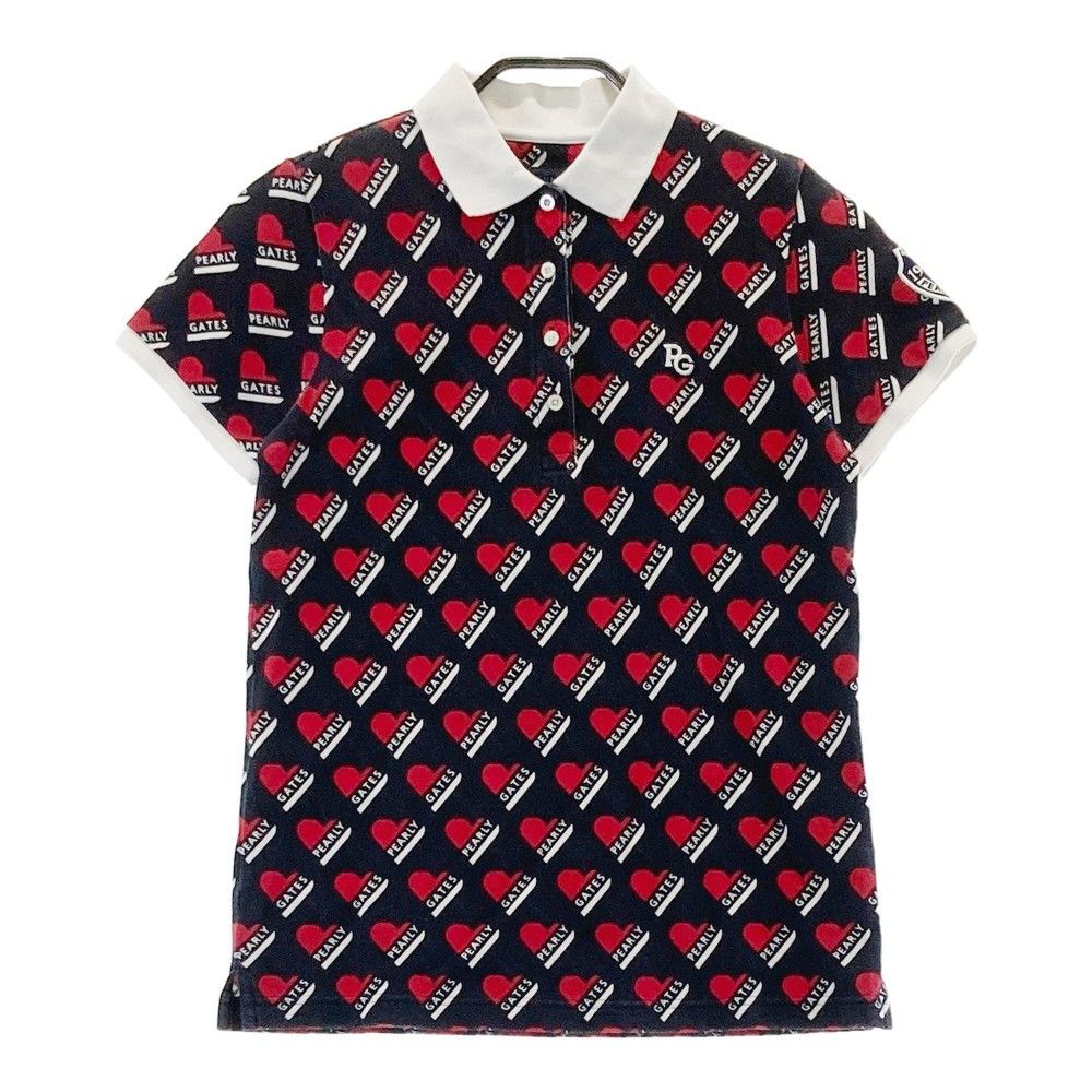 パーリーゲイツ PG 人物柄 ポロシャツ 5 刺繍 pearly gates パーリー