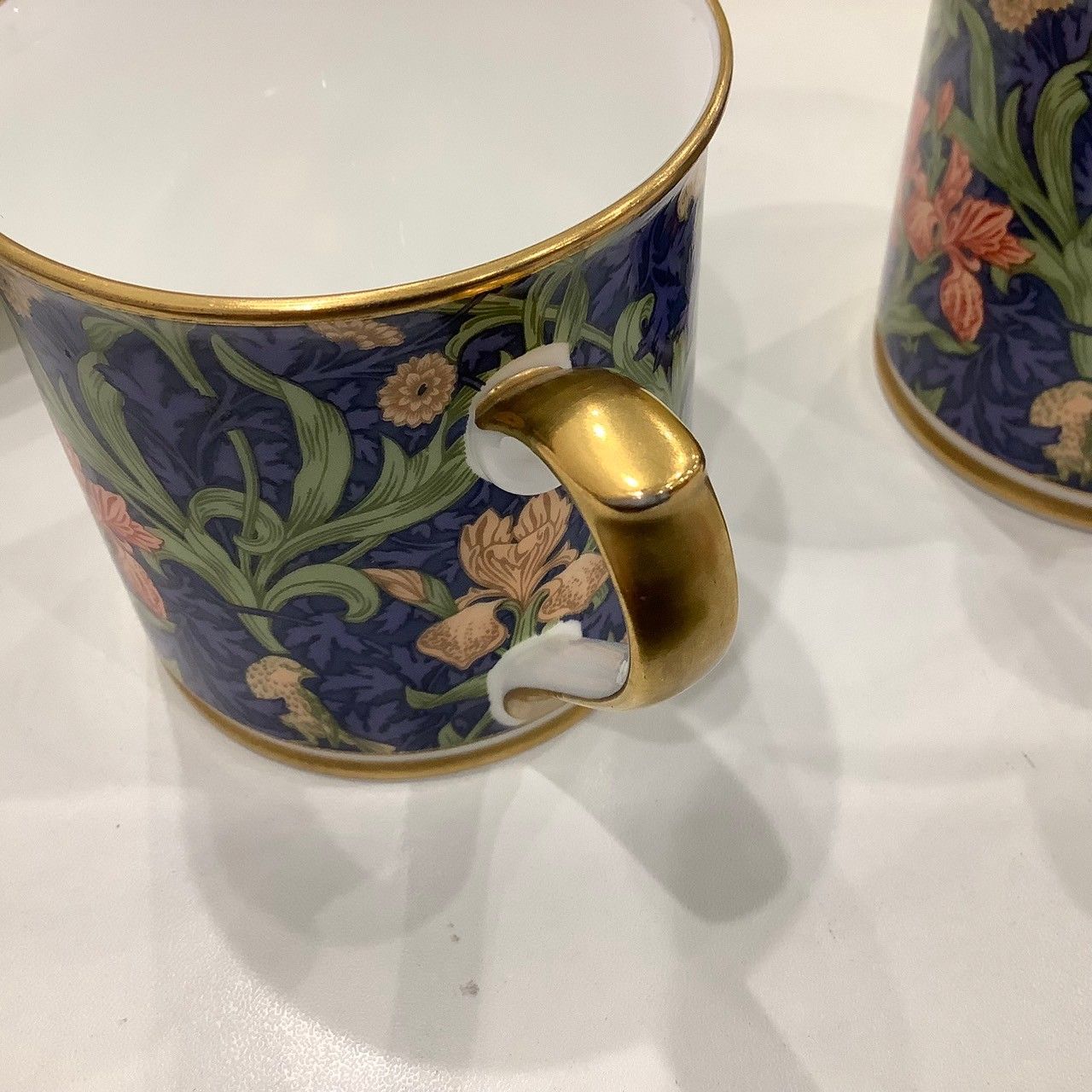 ニッコーウィリアムモリスカップ＆ソーサー2客【美品】 【公式通販】