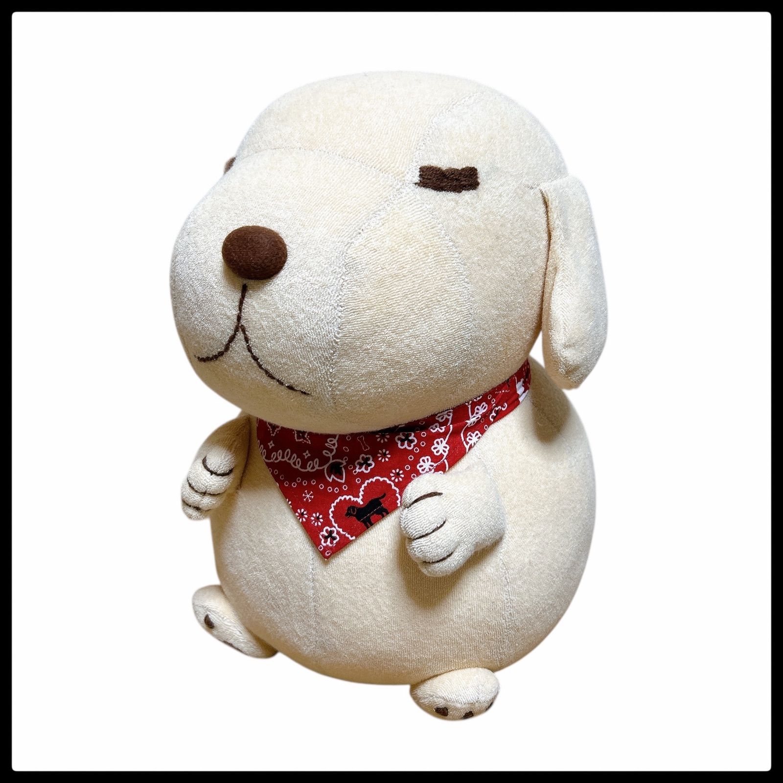 マザーグースの森☆レトリバー　起き上がりこぼし　ぬいぐるみ　平成レトロ　当時物 マザーグースの森 mother garden 起き上がりこぼし レトリバー