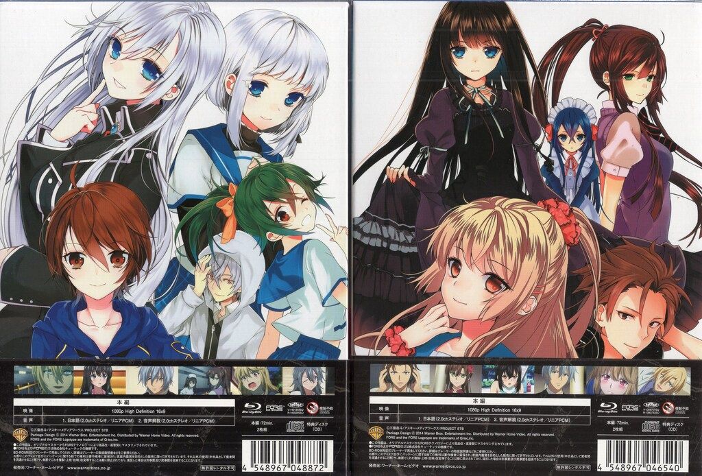 ワーナー ホーム ビデオ アニメBlu ray ストライク ザ ブラッド 初回生産 版全8巻 セット アニメ ブルーレイ CD DVD ブルーレイ