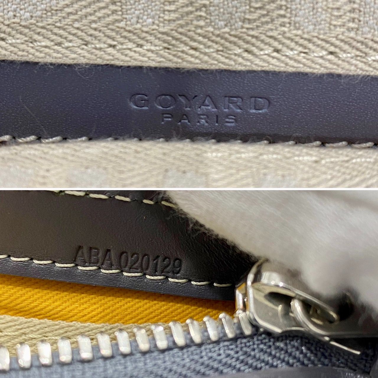 ゴヤール【GOYARD】 ベルーガMM ハンドバッグ グレー ヘリンボーン トワルゴヤール PVCコーティングキャンバス トートバッグ ショッピングバッグ  BELUGA MM TOTE BAG【Aランク】【中古】 - メルカリ