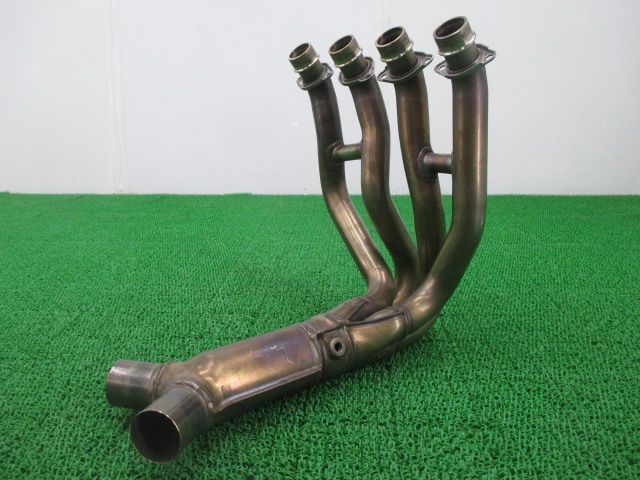 ZX-14R エキパイマフラー M174 カワサキ 純正 中古 バイク 部品 ZX1400E コケキズ無し 凹み無し そのまま使える 車検 Genuine
