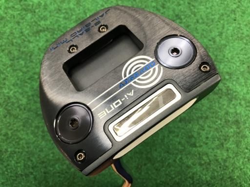 オデッセイ Ai-ONE 2-BALL JAILBIRD MINI 34インチ パター PT STROKE LAB 90 スチール フレックスその他 メンズ 男性用 右利き 右用 Cランク ゴルフクラブ