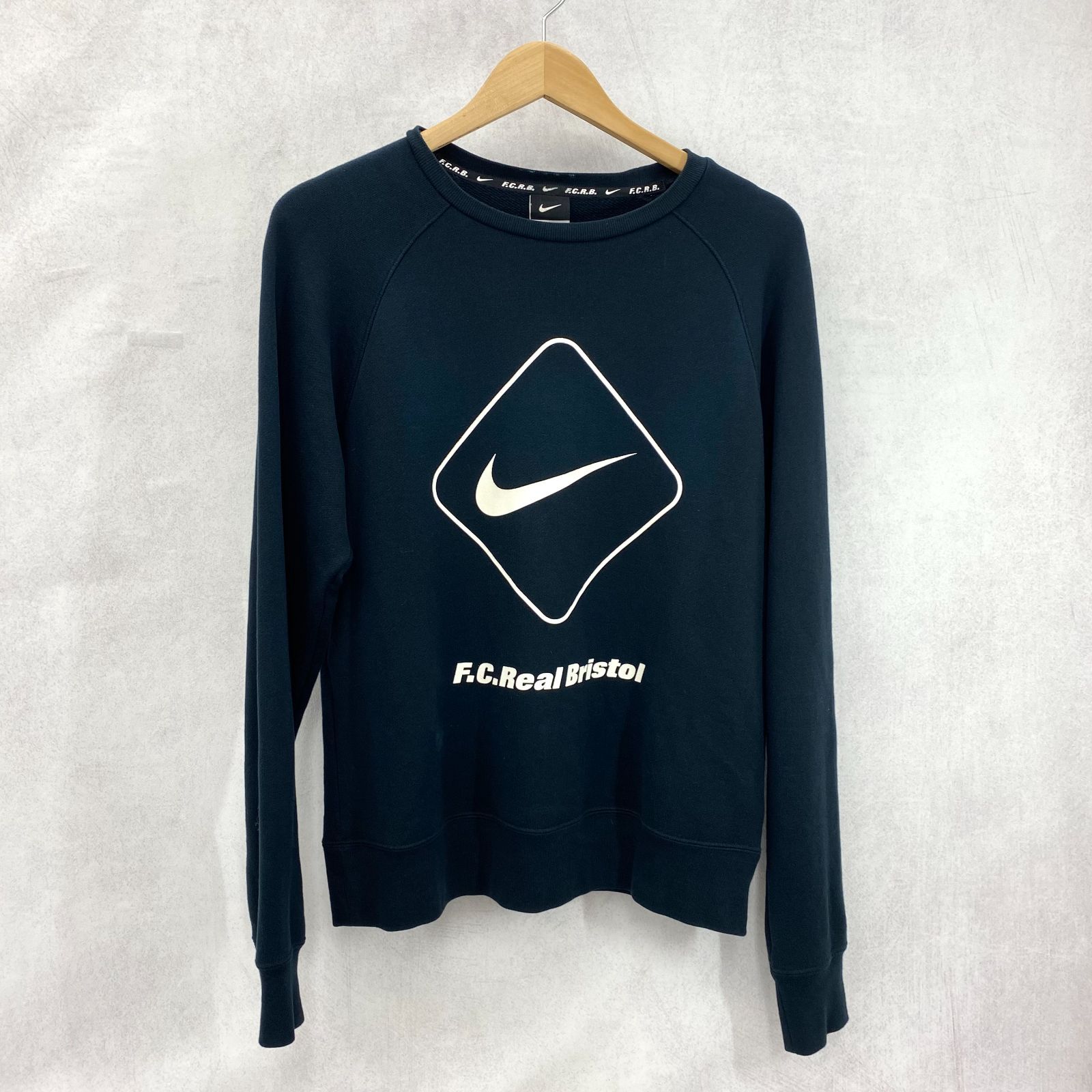 NIKE F.C.Real Bristol スウェット トレーナー トップス 長袖 M