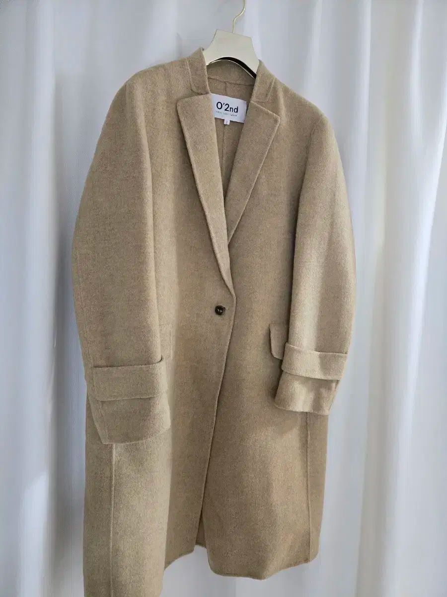 オッズセカンド カシミアブレンド ロング コート