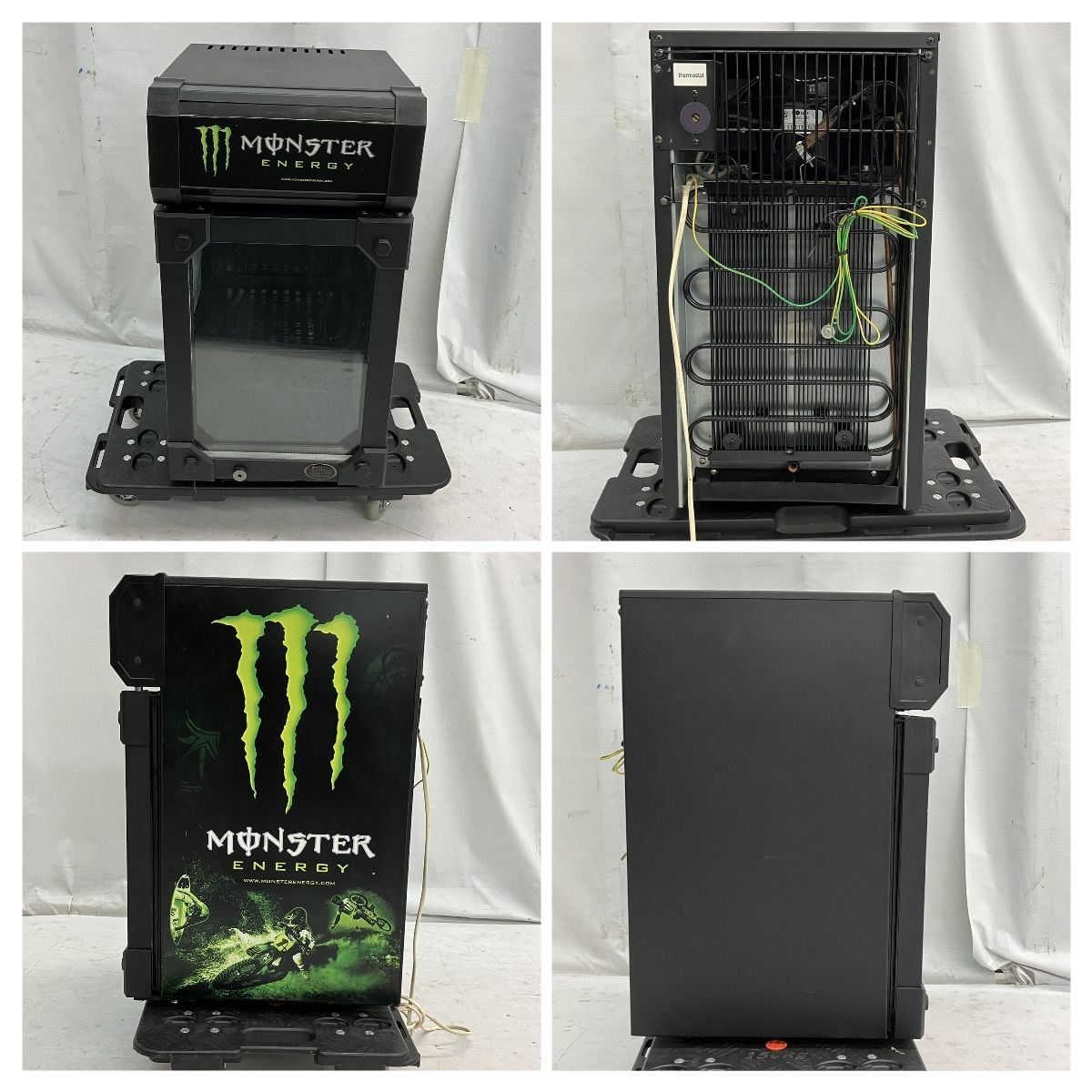 希少品 MONSTER NERGY冷蔵庫 モンスターエナジー冷蔵庫 動作確認済み