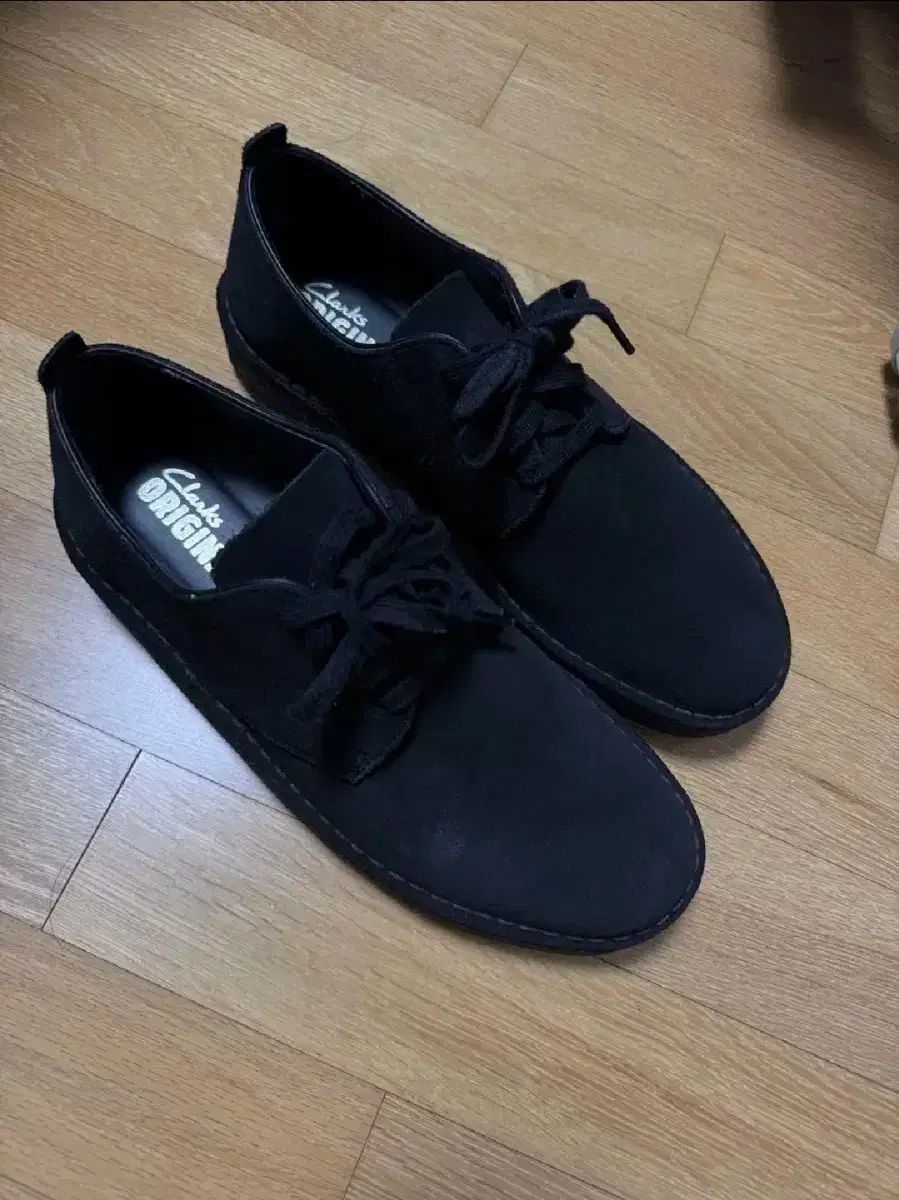 Clarks クラークス コールロンドン スエード ダービー 黒 42 5 サイズ 275 ー 280