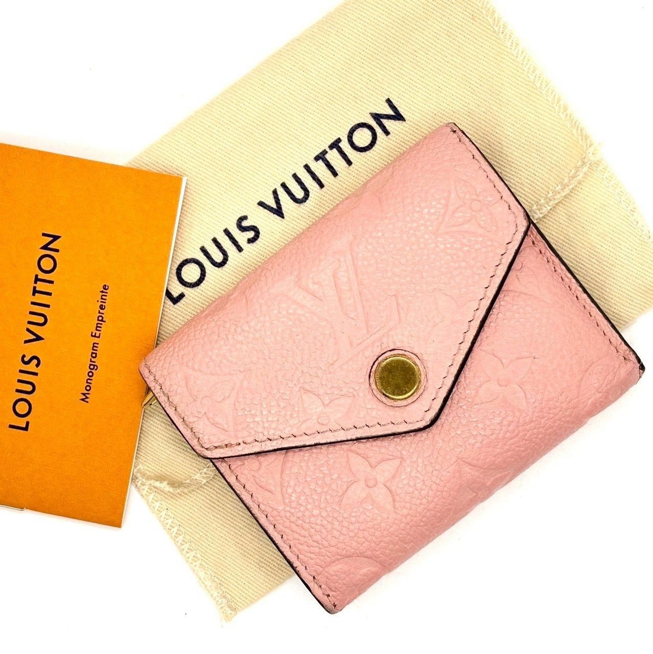 小さく上品に格上げ】 LOUIS VUITTON ルイヴィトン 三つ折り財布