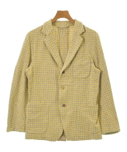 45R ジャケット メンズ 【古着】【中古】【送料無料】 45R 黄 セカンド