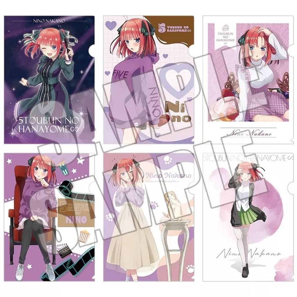 五等分の花嫁　～AU-COOP 蔵出し市 2025～　クリアファイル　セミコンプ TVスペシャルアニメ『五等分の花嫁＊』AU-COOP 蔵出し市 2025