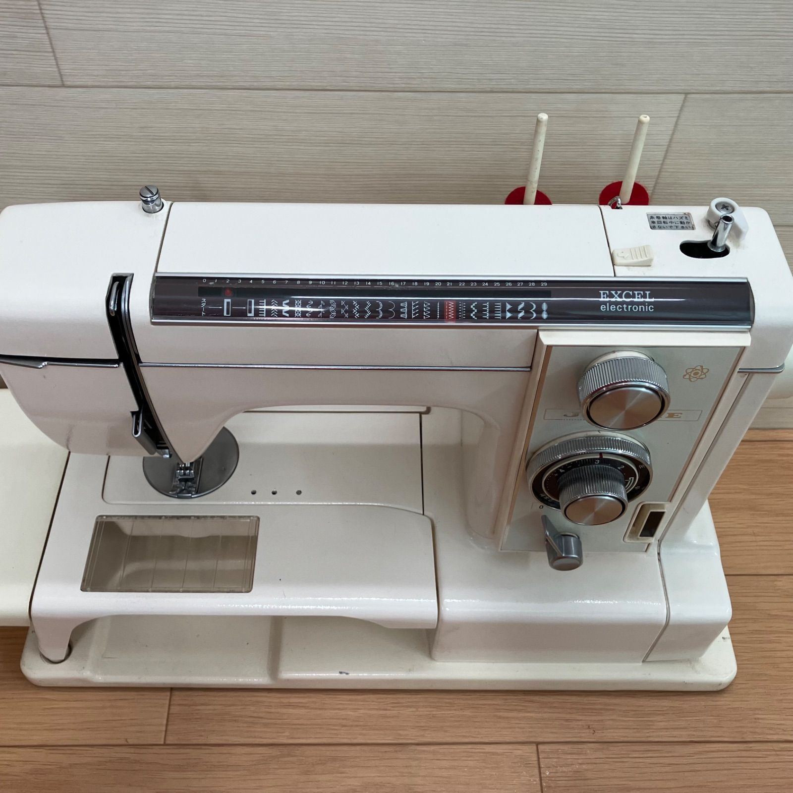 △ JANOME ジャノメ ミシン EXCEL electronic MODEL 815 昭和レトロ