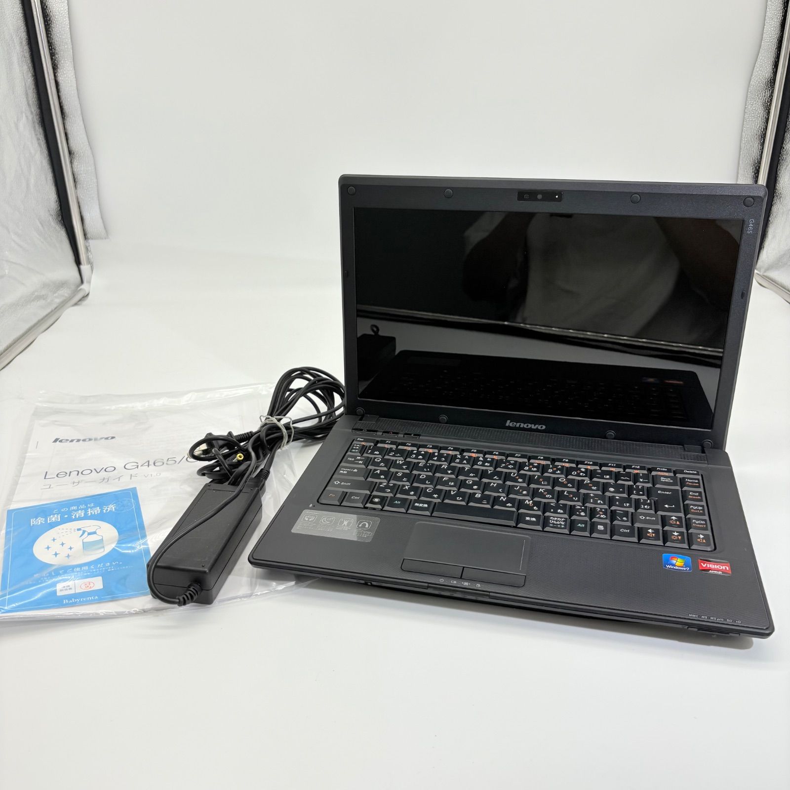 Lenovo G465 - Win10 Aランク 美品 メルカリ ノートPC AMD Windows10 