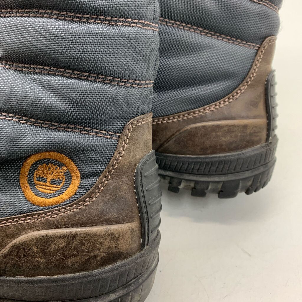 Timberland ティンバーランド Mount Holly Duck Boots 防水 レースアップ ブーツ グリーン (メンズ 10) 中古 古着 KA1560