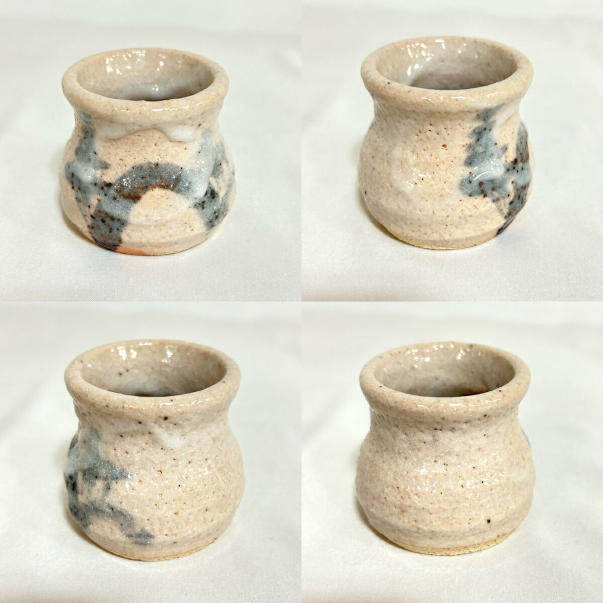 中国美術 青花 纏龍紋 天球瓶 高42cm(LC598)