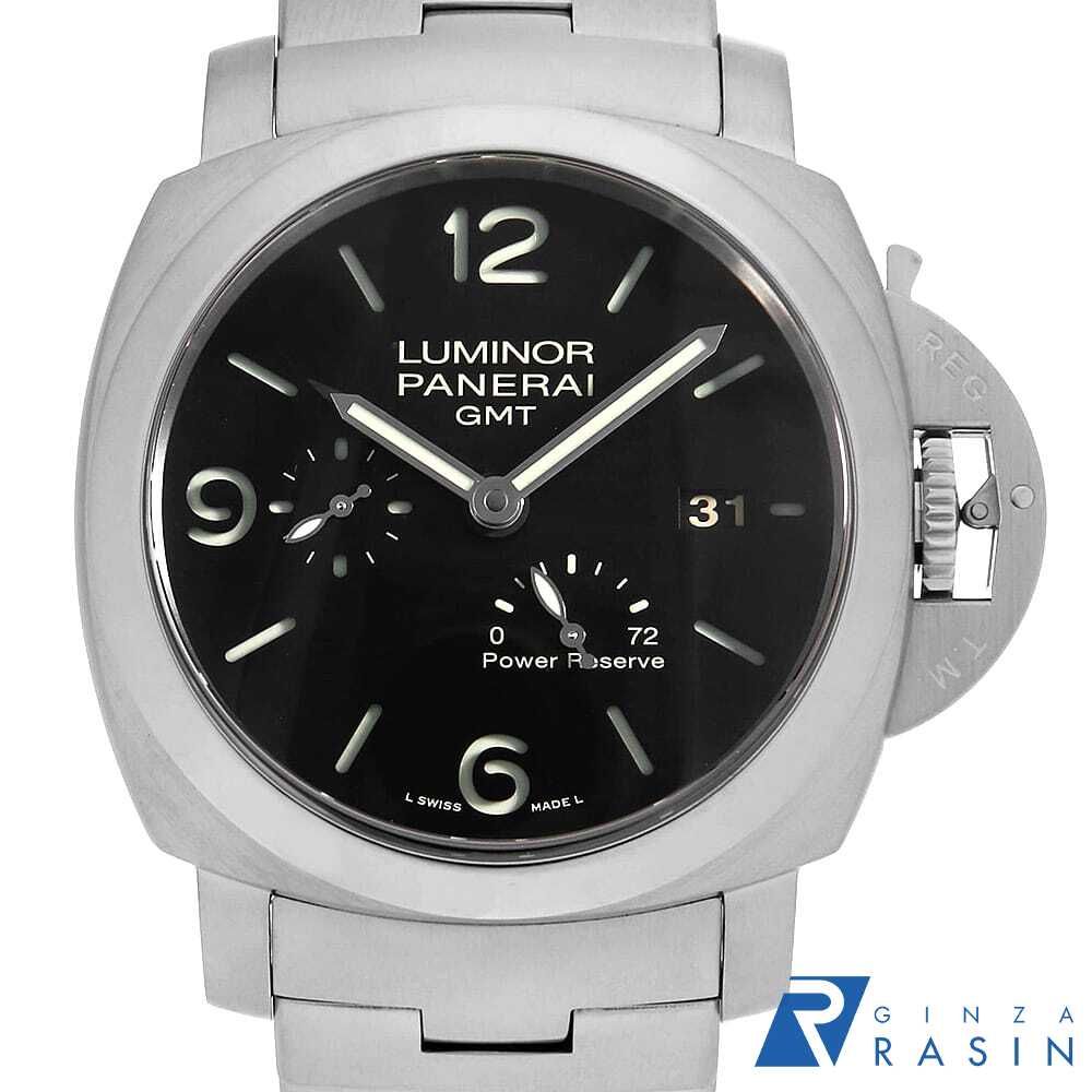 大得価，正規品 パネライ ルミノール1950 3DAYS GMT パワーリザーブ PAM00347 N番 中古 メンズ その他
