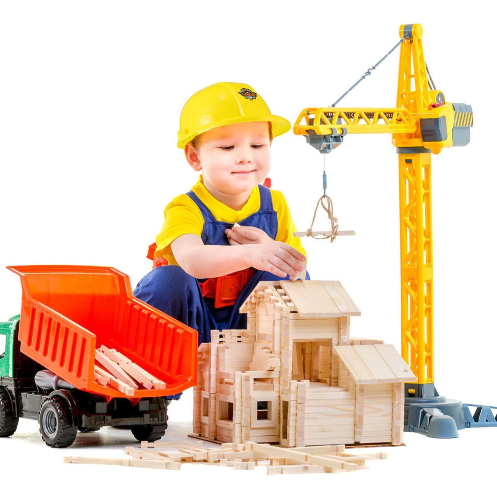 EXCEART 子供用建設用帽子 工事用ヘルメット 子供 ヘルメット ごっこ  