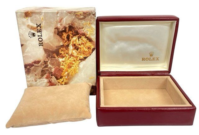 ROLEX ロレックス　ケース 空箱　レッド 正規美品】ロレックス 空箱 腕時計 BOX ケース 赤/レッド