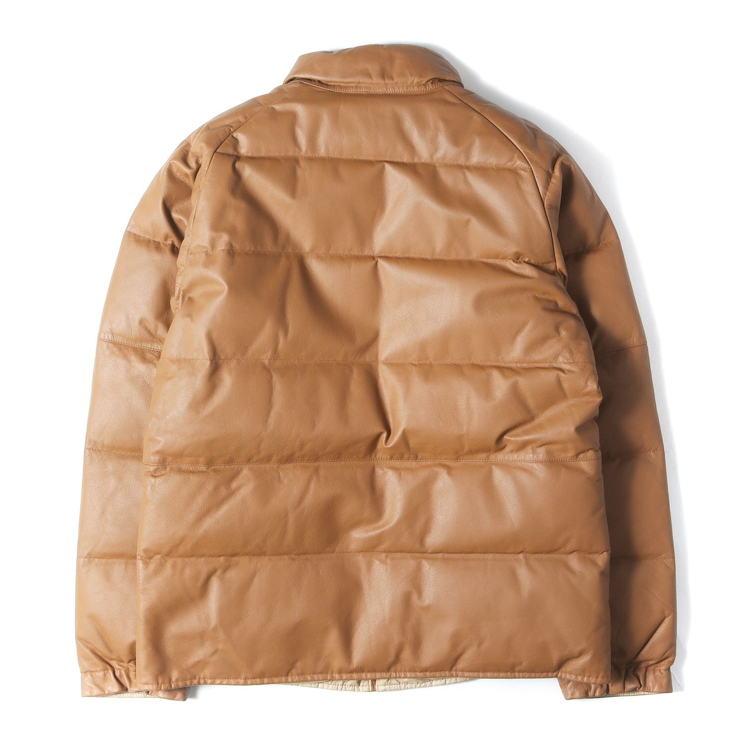 A BATHING APE - A BATHING APE レザージャケットダウン