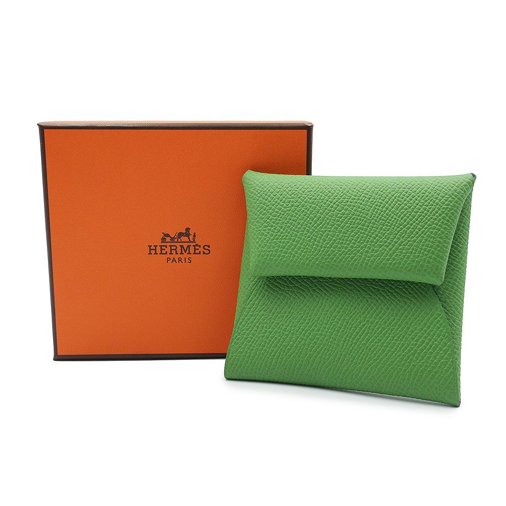 美品 バスティア 小銭入れ ヴェルソ ヴォーエプソン Y刻印 HERMES エルメス コインケース BASTIA VERSO バスティア