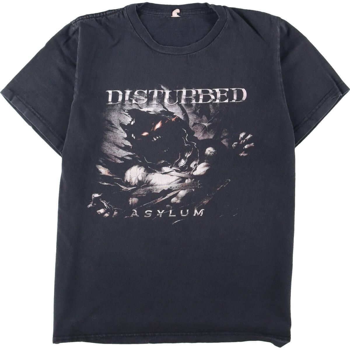 人気新作 Giant - 00's DISTURBED tee ディスターブド バンドTシャツの