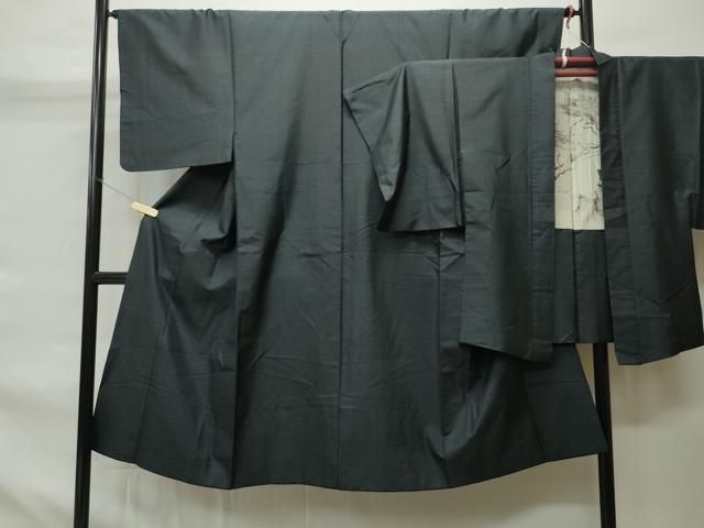 平和屋着物男性　本場大島紬　アンサンブル　80亀甲　正絹　逸品　CAAJ6857gh