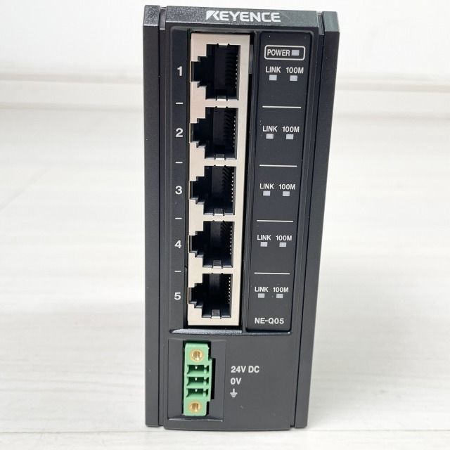 NE-Q05 イーサネットスイッチ KEYENCE 【未使用 開封品】 □K0046630