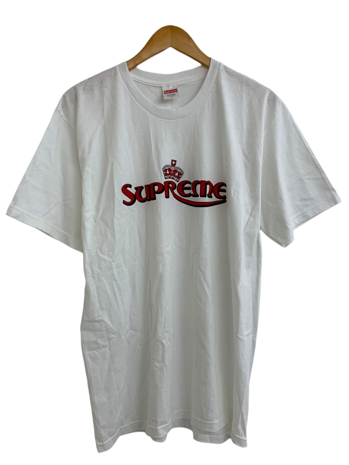 Supreme (シュプリーム) crown Tシャツ ホワイト メンズ/004|mercari  