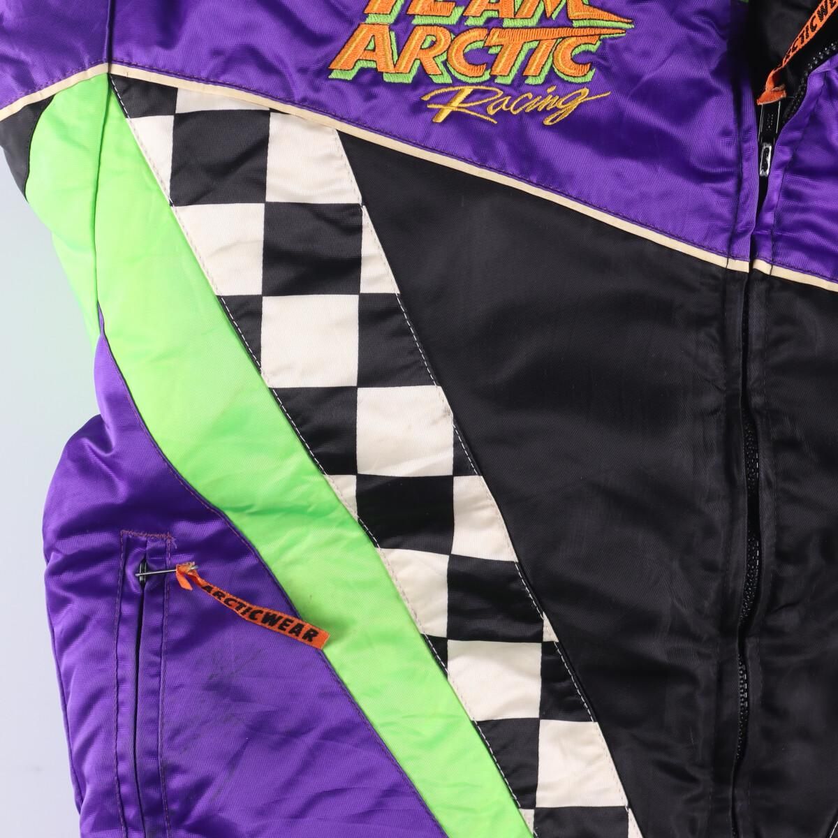 古着 ARCTICWEAR ナイロンレーシングジャケット USA製 メンズL