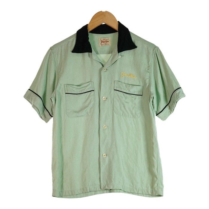 スタイルアイズ ボーリングシャツ ライトグリーン sizeS - シャツ
