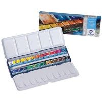 VAN GOGH ヴァンゴッホ固形水彩絵具 24色セットM T.20M8624 416829