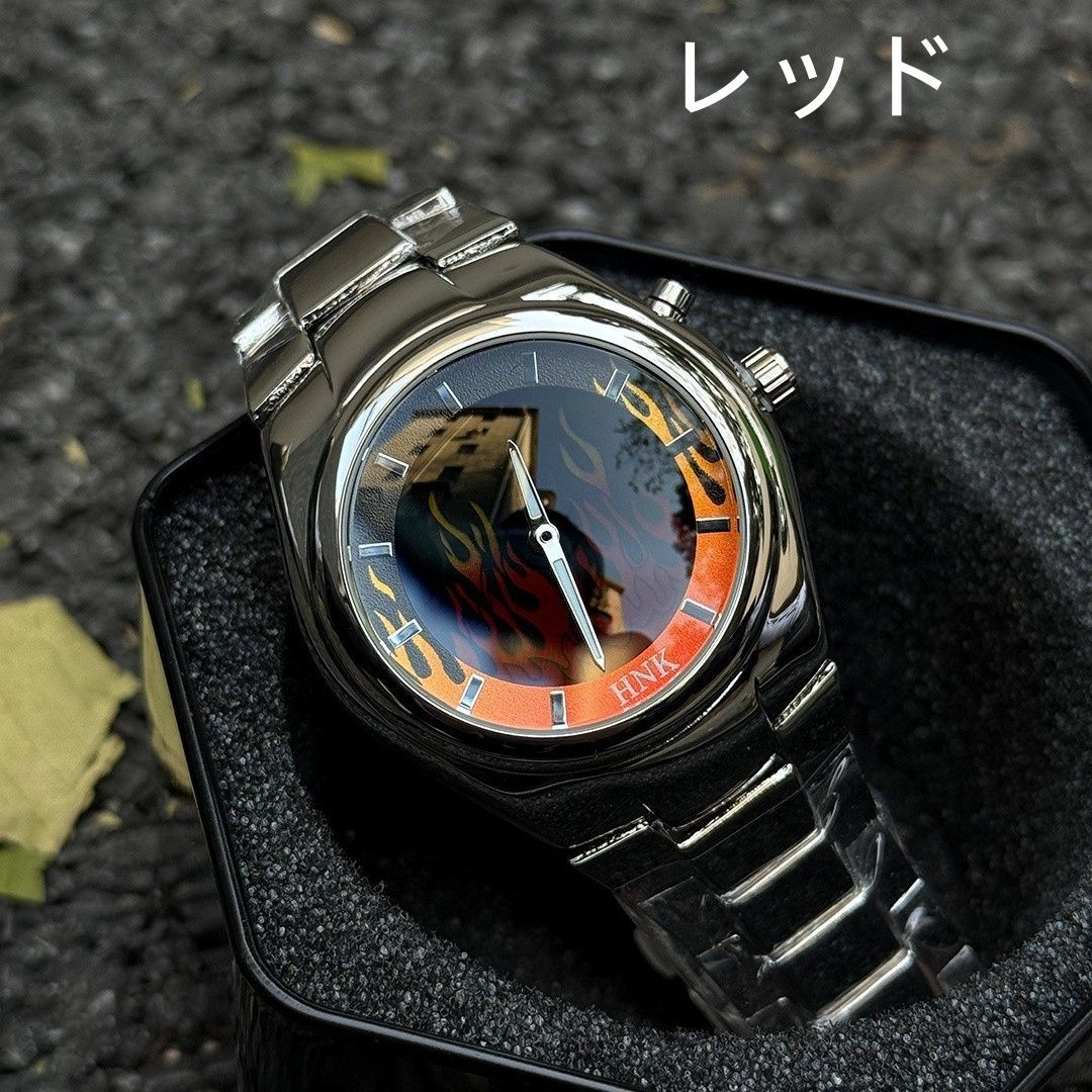 y2k 火 archivevintage 00s Dynamic flame ケルシウムウォッチ